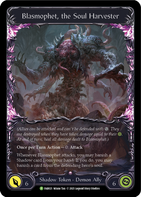 Blasmophet, the Soul Harvester Card Front