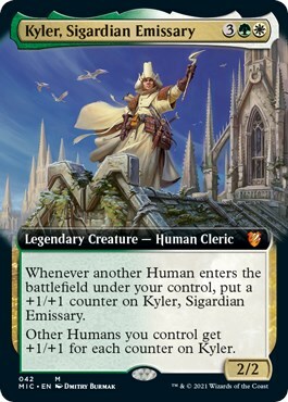 Kyler, Sigardian Emissary Card Front