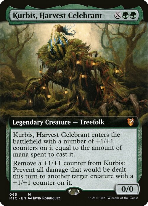 Kurbis, Harvest Celebrant Card Front