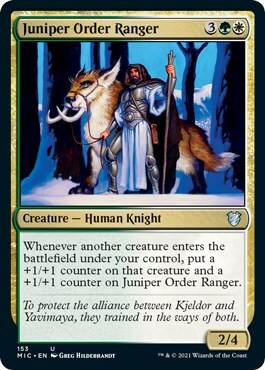 Juniper Order Ranger Card Front