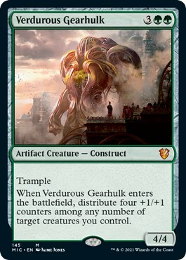 Verdurous Gearhulk Card Front