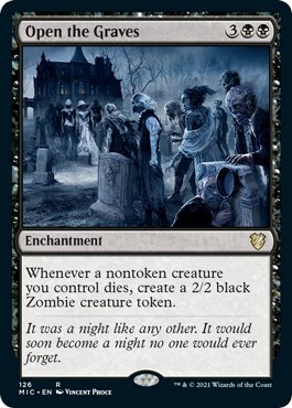 Open the Graves Card Front