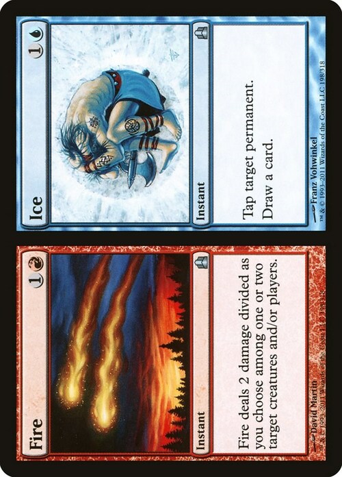 Fire // Ice Card Front