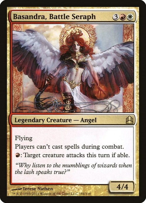 Basandra, Battle Seraph Card Front