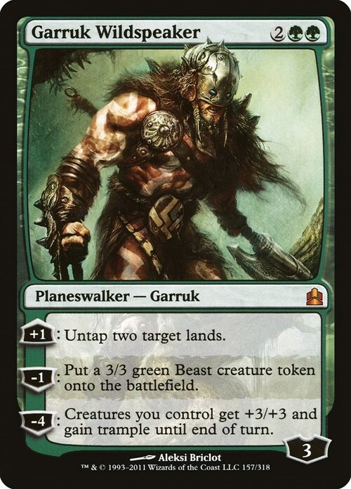 Garruk Wildspeaker Card Front