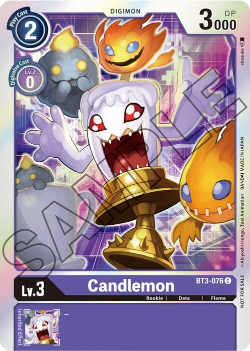 Candlemon Card Front