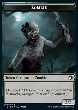 Zombie // Zombie Card Front