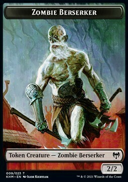 Zombie Berserker // Treasure Card Front