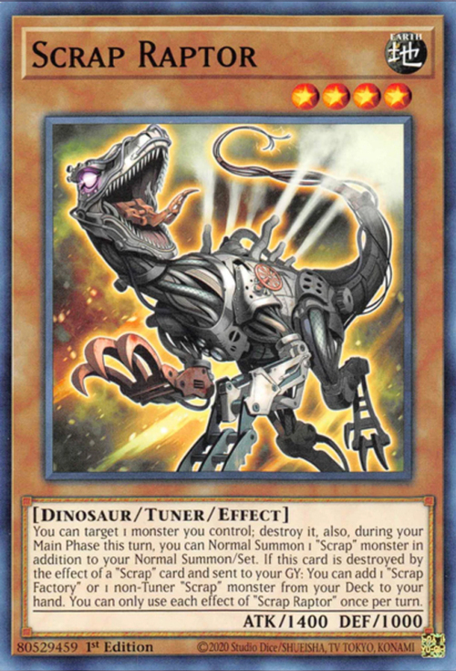 Scrap Raptor Card Front