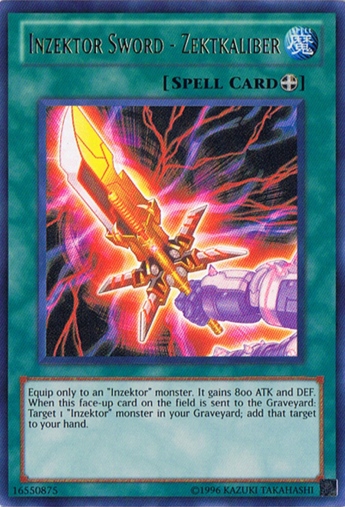 Inzektor Sword - Zektkaliber Card Front