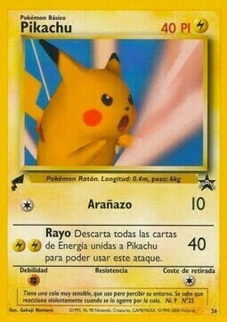 Pikachu Card Front