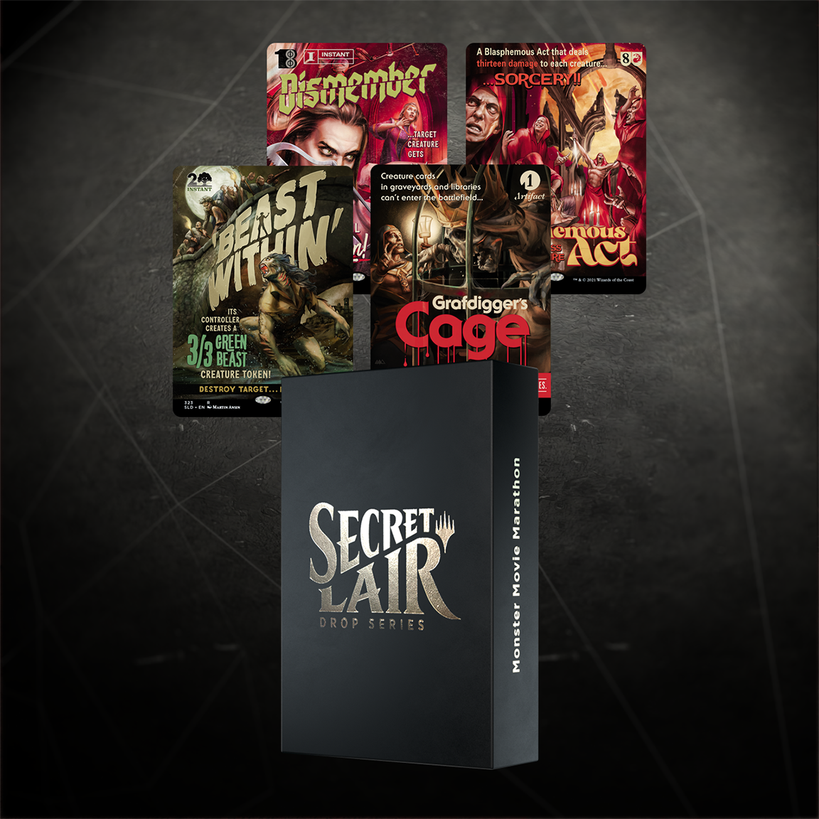 Secret Lair Drop Series: October Superdrop 2021: Monster Movie Marathon