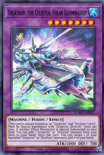 Ultimate Flagship Ursatron Card Front