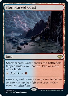 Stormcarved Coast Card Front