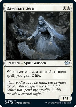 Dawnhart Geist Card Front