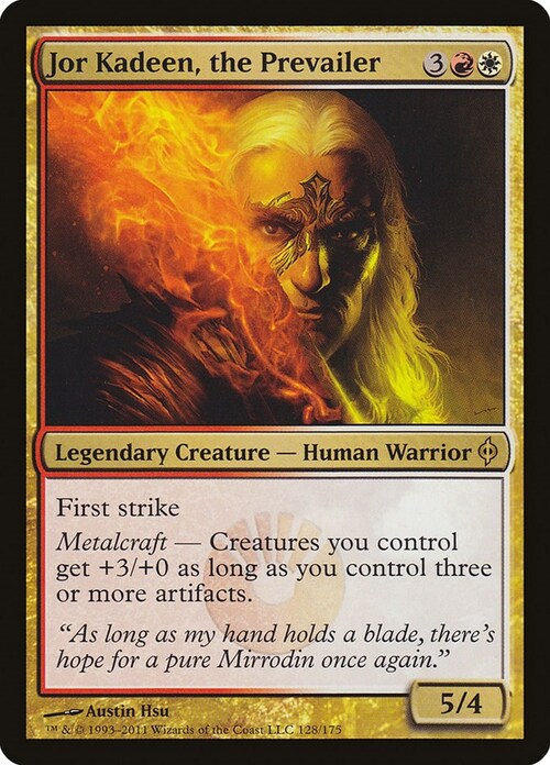 Jor Kadeen, the Prevailer Card Front