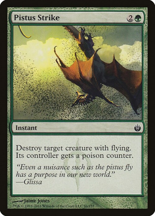 Pistus Strike Card Front