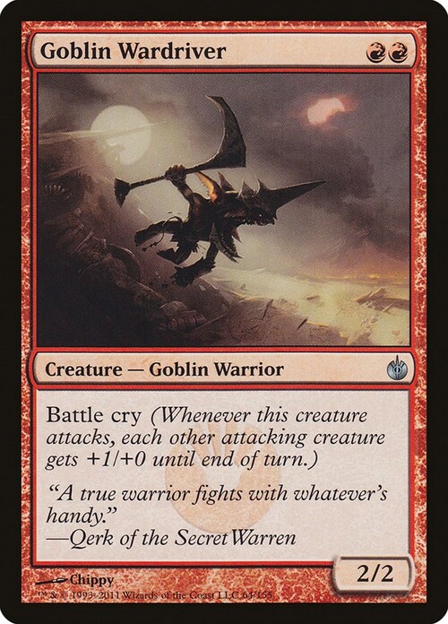 Goblin Wardriver Card Front