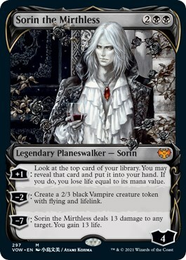 Sorin l'Infelice Card Front