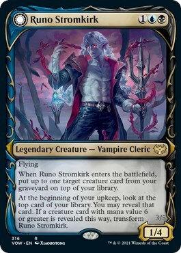 Runo Stromkirk // Krothuss, Lord of the Deep Card Front