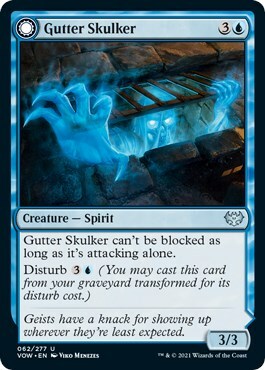 Gutter Skulker // Gutter Shortcut Card Front