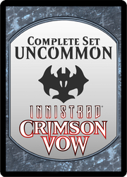 Set di non comuni di Innistrad: Promessa Cremisi