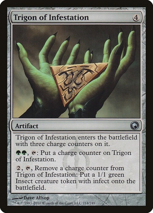 Trigon of Infestation Card Front