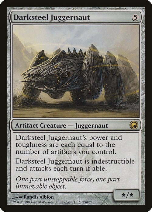 Darksteel Juggernaut Card Front