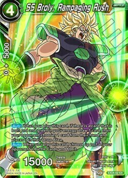 SS Broly, Rampaging Rush Card Front