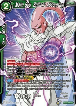 Majin Buu, Brilliant Absorption Card Front