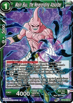 Majin Buu, the Neverending Absorber Card Front