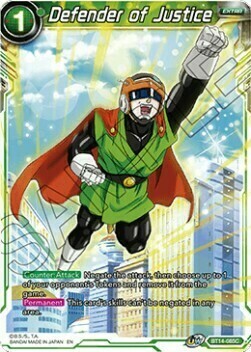 Defender of Justice Card Front