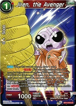 Jiren, the Avenger Card Front