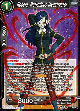 Robelu, Meticulous Investigator Card Front