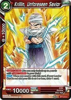 Krillin, Unforeseen Savior Card Front