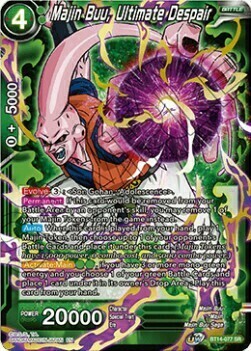 Majin Buu, Ultimate Despair Card Front