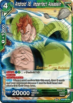 Android 16, Imperfect Assassin Card Front