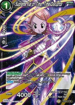 Supreme Kai of Time, Time Disruptor Card Front