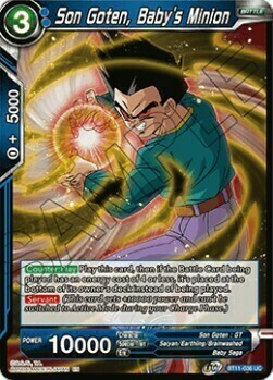 Son Goten, Baby's Minion Card Front