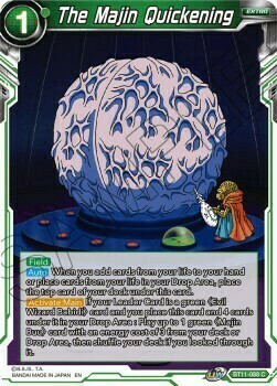 The Majin Quickening Card Front