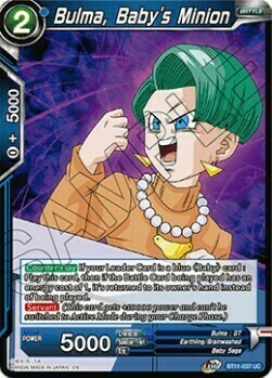 Bulma, Baby's Minion Card Front