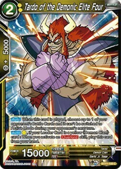 Tardo of the Demonic Elite Four Card Front