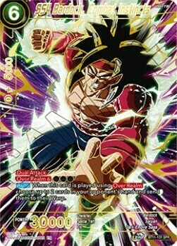 SS4 Bardock, Combat Instincts Card Front