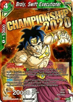 Broly, Swift Executioner Card Front