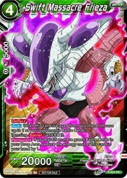 Swift Massacre Frieza Card Front