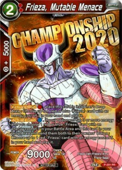 Frieza, Mutable Menace Card Front