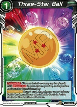 Three-Star Ball Card Front