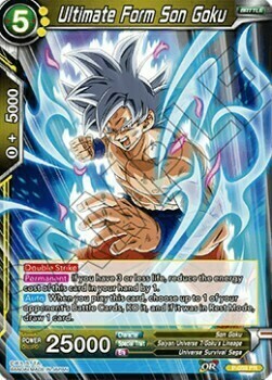 Ultimate Form Son Goku Card Front