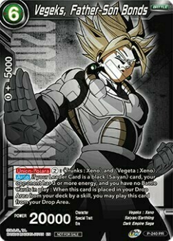 Vegeks, Father-Son Bonds Card Front