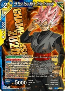 SS Rose Goku Black, Divine Prosperity Card Front